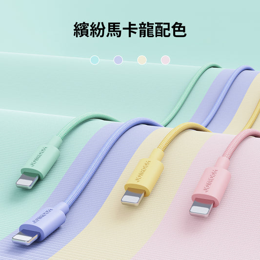 JoyRoom S1030M13 iPhone 馬卡龍快充線 1米