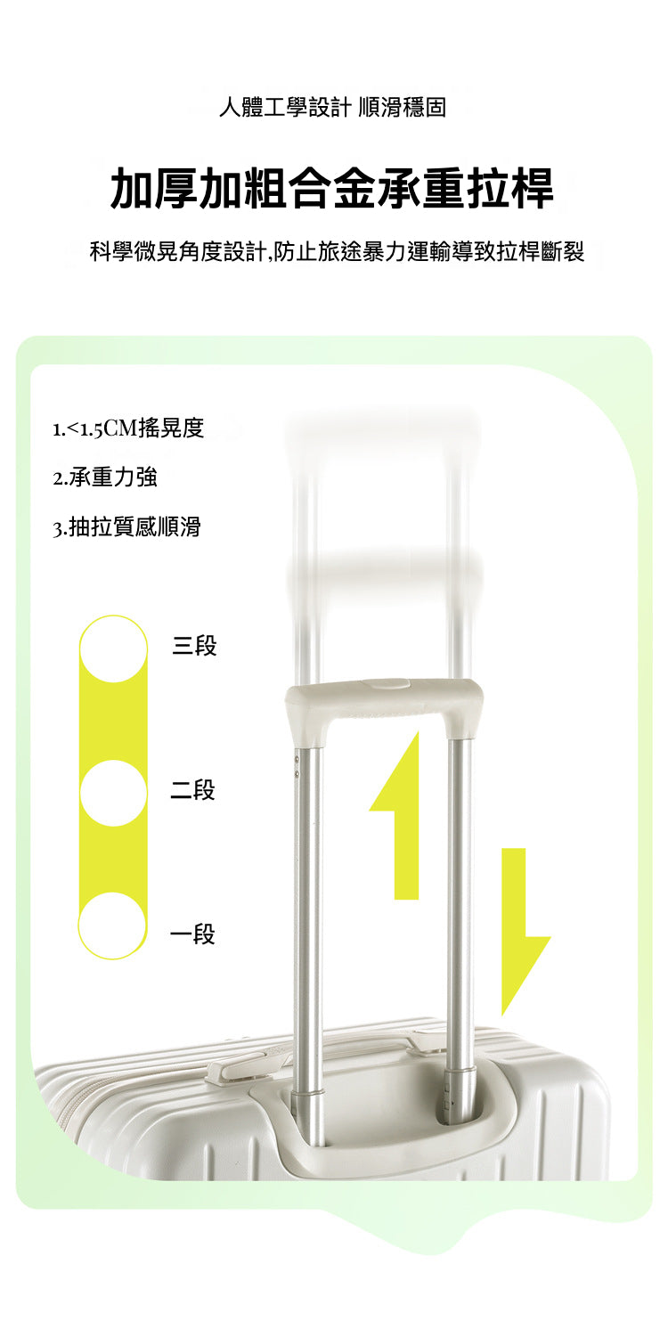 18吋 全新大熱前開蓋行李箱