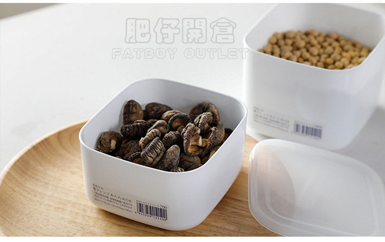 NAKAYA 日本製 食品密封保鮮盒｜可入微波爐冷凍｜食品級 PP 材質
