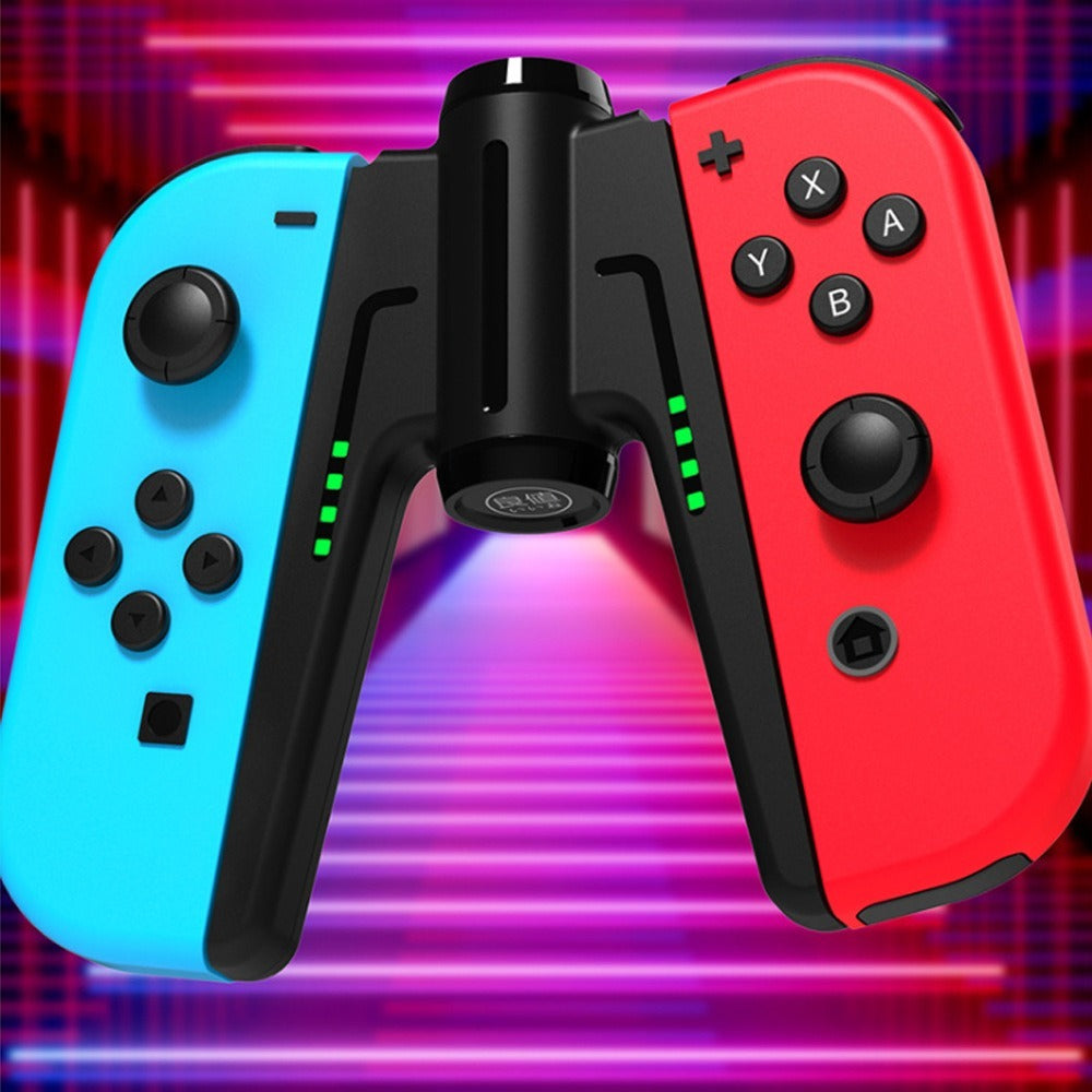 🎮 JOYCON充電握把 | 邊玩邊充，暢玩無阻！ 🔋