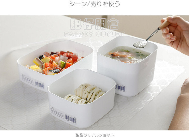 NAKAYA 日本製 食品密封保鮮盒｜可入微波爐冷凍｜食品級 PP 材質