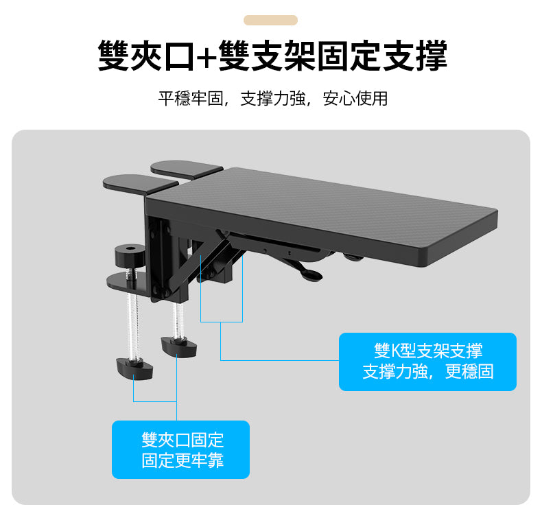 可折疊電腦滑鼠手托板：結合舒適與便利的健康工具