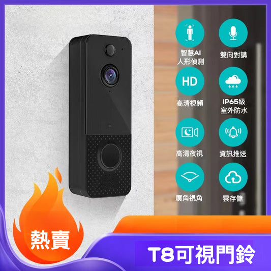 T8可視門鈴：全方位智慧安全解決方案