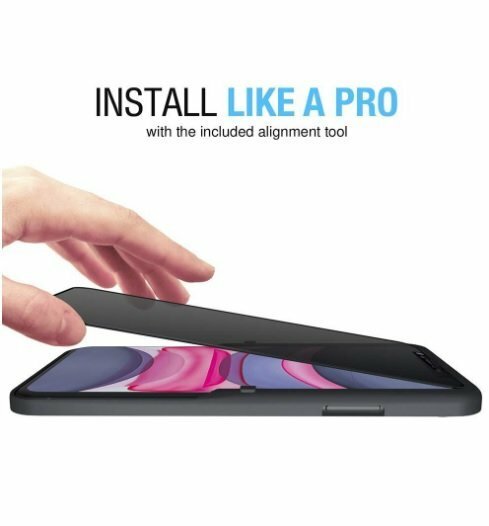 ALOFT (3片裝) iPhone 12 PRO MAX 6.7吋 保護貼高清全屏防偷窺Glass Pro+鋼化玻璃保護貼連貼膜器