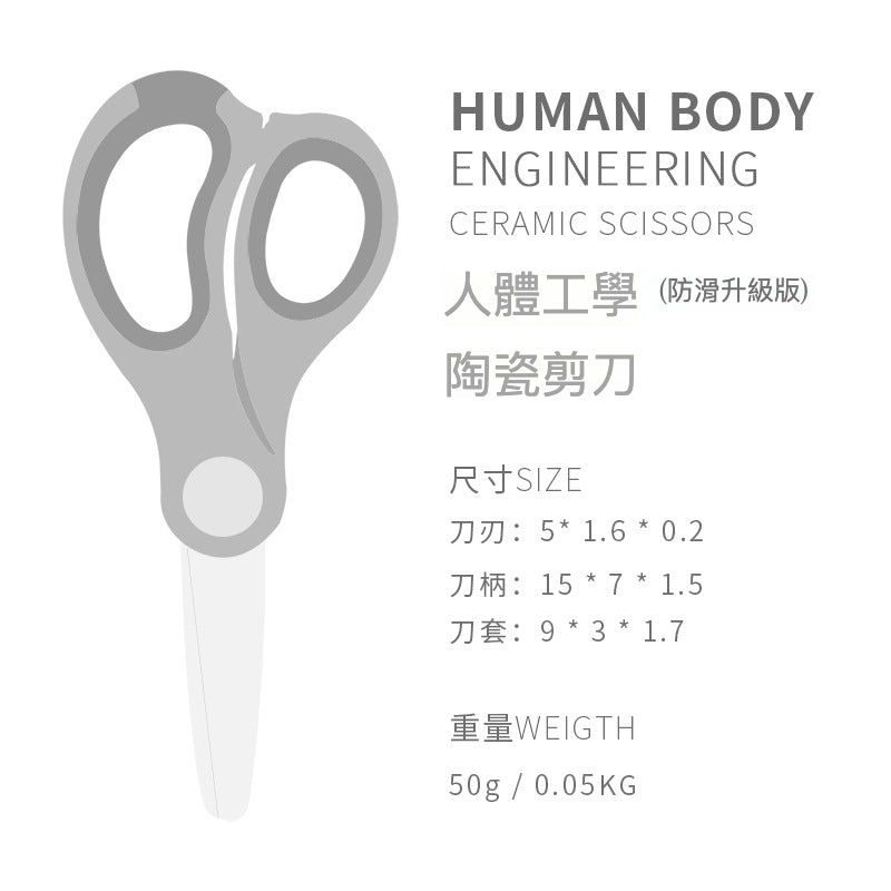 BB輔食陶瓷剪刀 - 讓媽媽為寶寶準備食物更方便、更安全