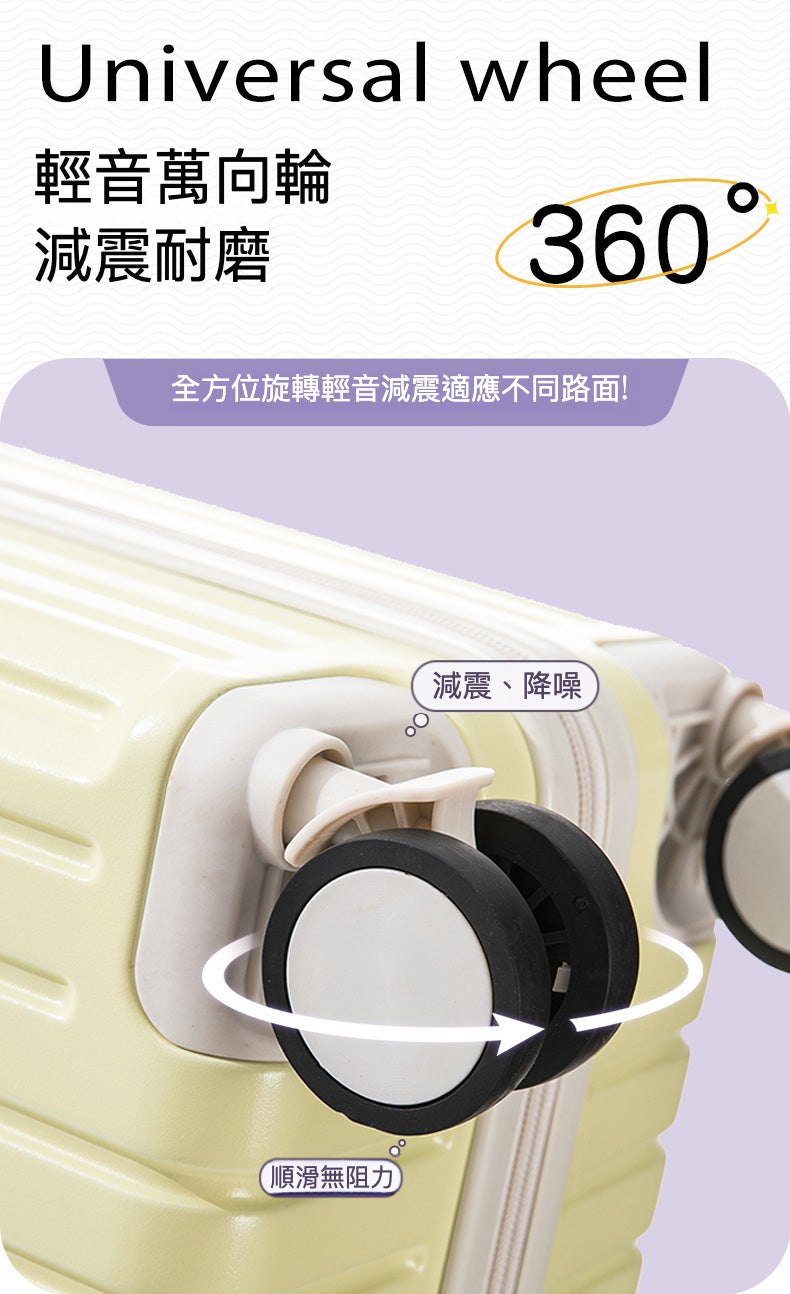 18吋 升級款多功能登機行李箱：旅行新選擇