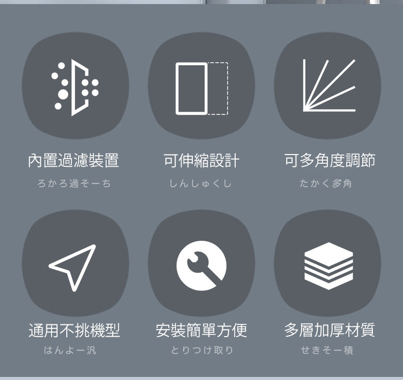 多功能可伸縮冷氣擋板