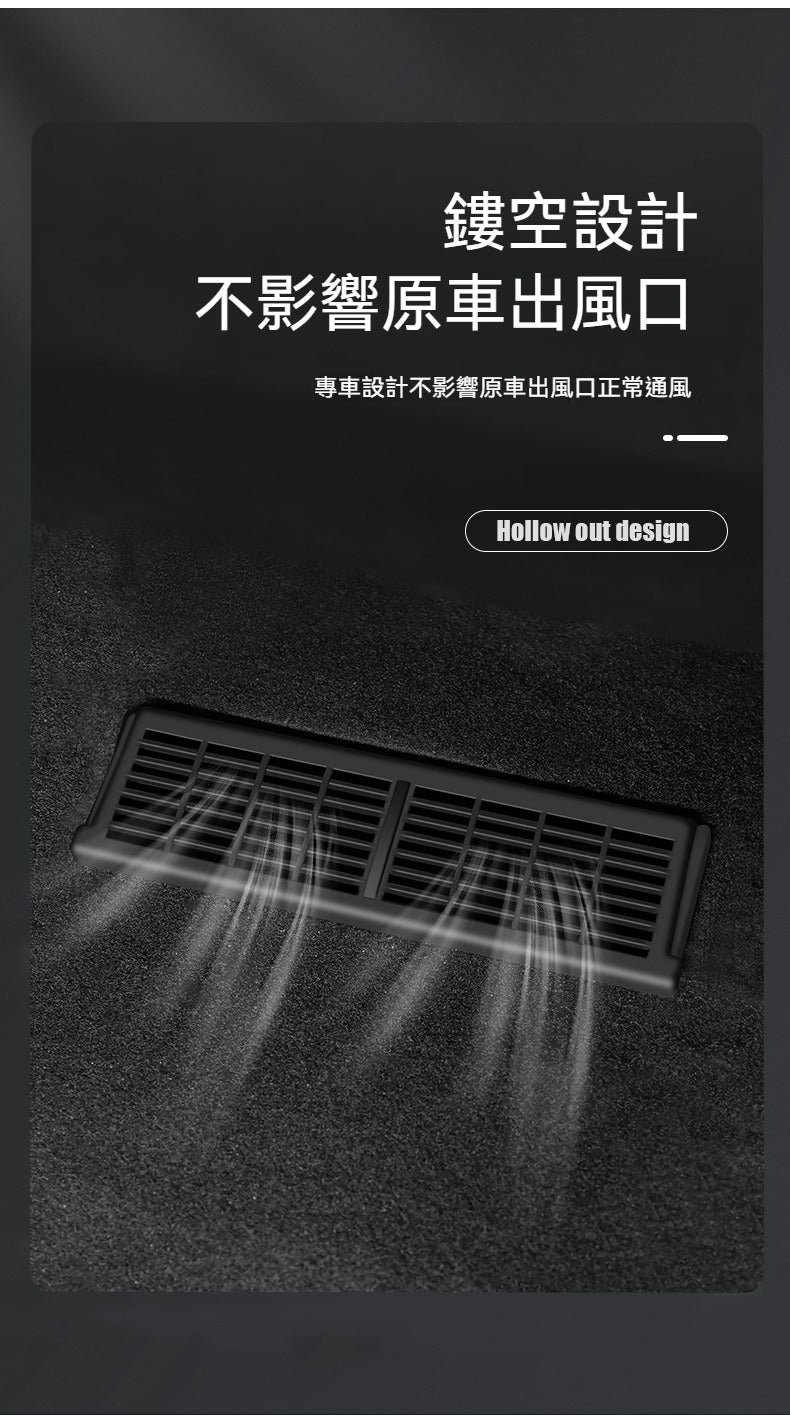 ✨特斯拉 Model 3 煥新版座椅下出風口罩✨ 升級車內質感，保護出風口，安全實用兩不誤！🚗💨