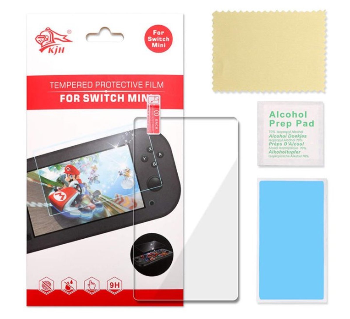 Nintendo SWITCH Lite 主機 螢幕 專用 9H 鋼化 玻璃 保護貼 KJH-NS044