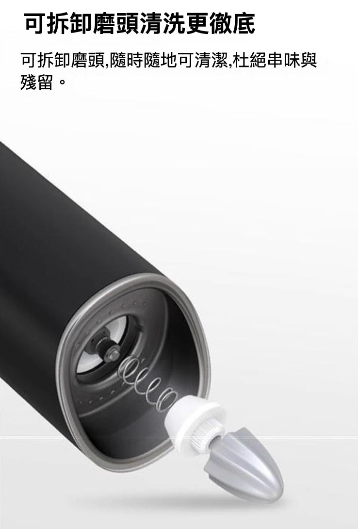 重力感應電動研磨器 電動胡椒研磨器 香料研磨機 粗細調節 全自動研磨器 黑胡椒粉 調味料 海鹽 花椒