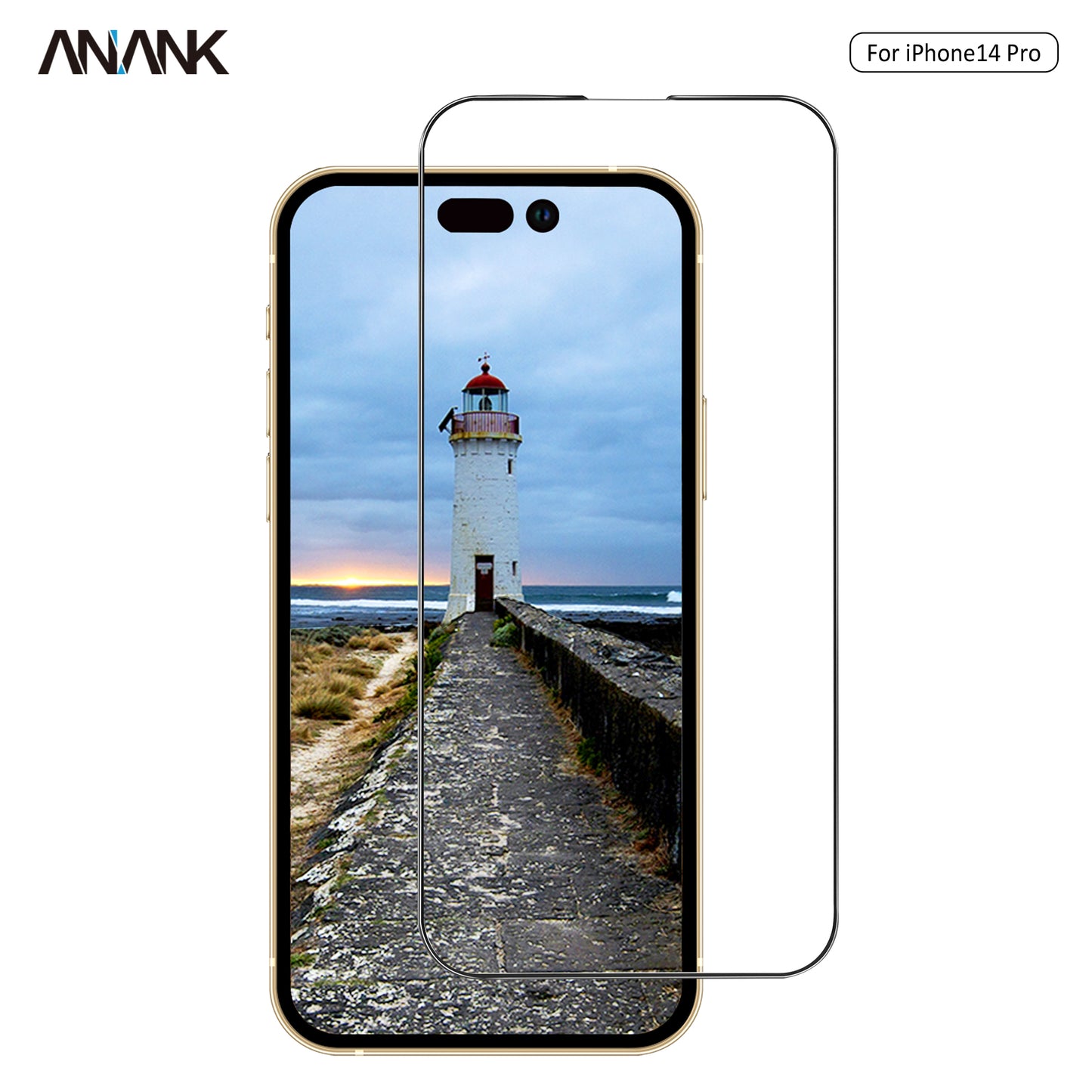 ANANK iPhone 17 系列 日本 2.5D抗衝擊 9H 全屏玻璃保護貼